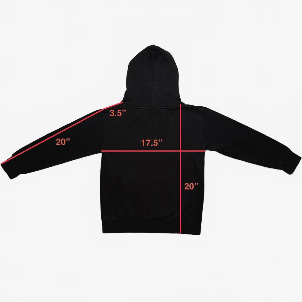 Black Pokémon Character Box-Up Rainbow Hoodie - M - Picture 6 of 6